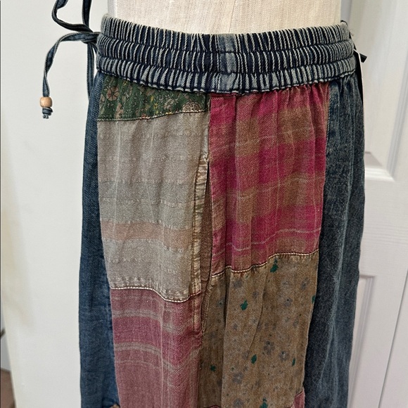 Patchwork Boho Skirt - Picture 4 of 9